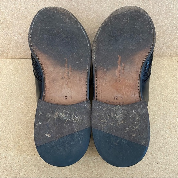 Mezlan Cartagena Men's Made In Spain Men's Black Leather Monk Strap Loafer Sz 12 - Picture 4 of 8